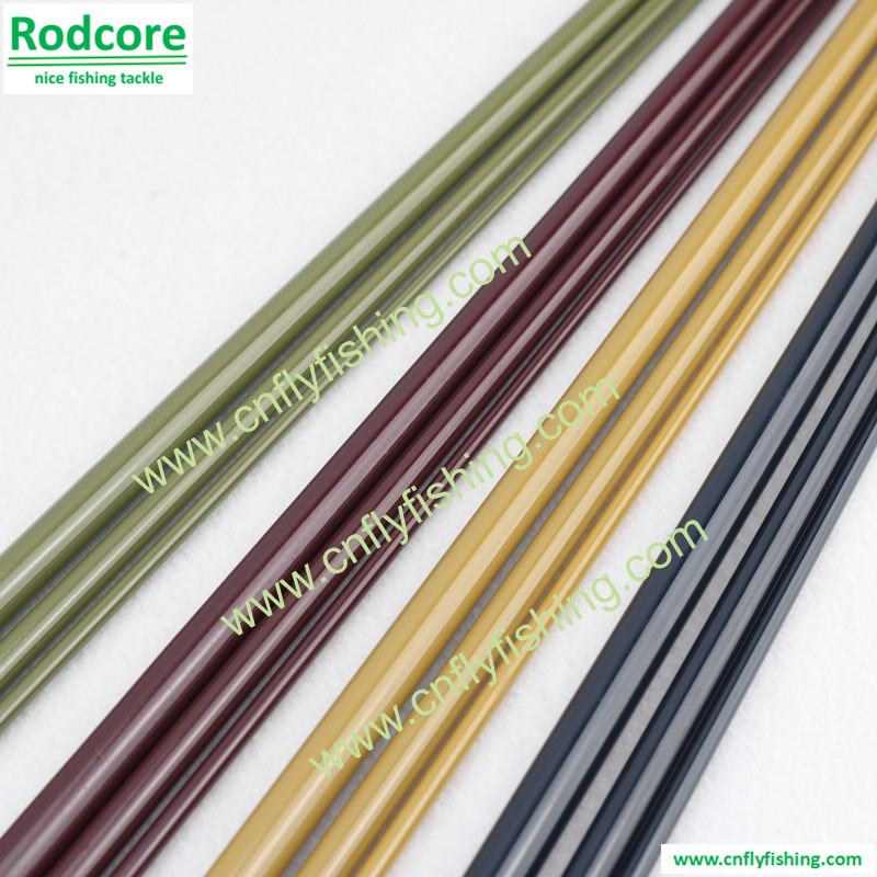 new colored fiberglass fly rod blank from China Manufacturer