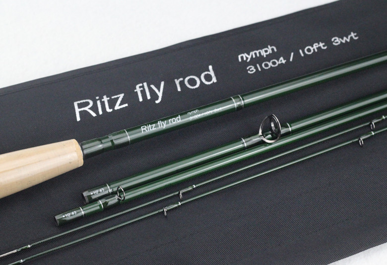 nymph 31004 10ft 3wt graphite nymph fly rod from China