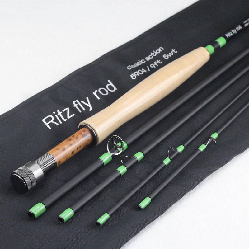 classic 5904 9ft 5wt graphite fly rod from China Manufacturer